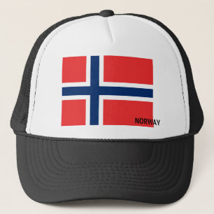 Camionero Gorra noruego de la bandera