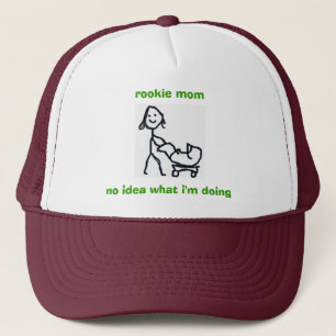 Camionero Gorra novato de la mamá - ninguna idea qué estoy