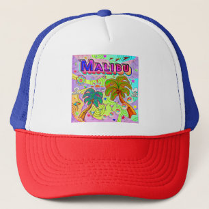 Camionero Gorra Objetivo de Vacaciones de Malibu