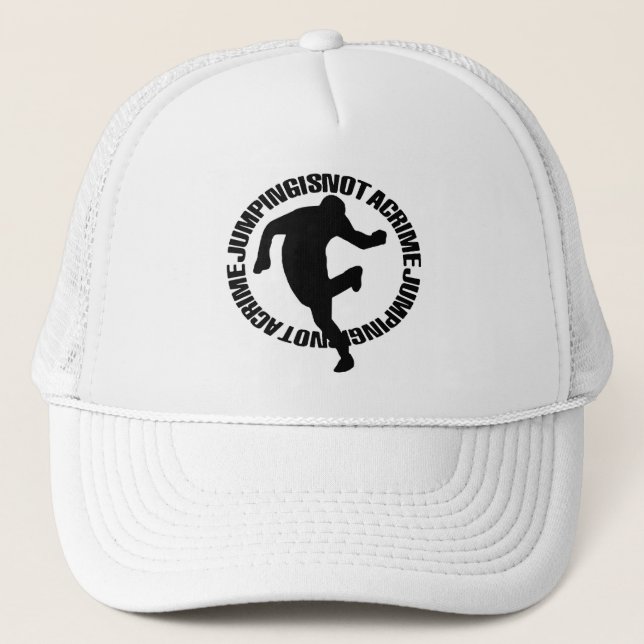 Camionero Gorra oficial de Jumpstyle (Anverso)