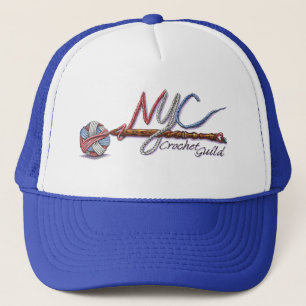 Camionero Gorra Oficial del Gremio de Crochet de la NYC