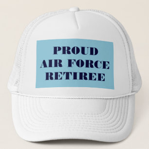 Camionero Gorra Orgulloso Retiree de la Fuerza Aérea