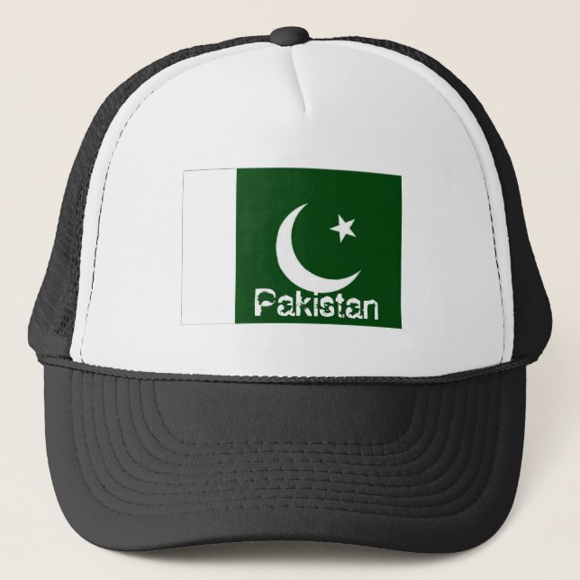 Camionero gorra pakistaní de recuerdos (Anverso)
