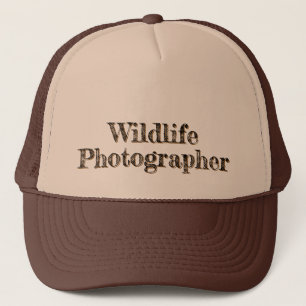 Camionero Gorra para fotógrafos de vida silvestre