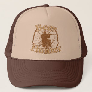 Camionero Gorra para hombre del cazador de la cerveza