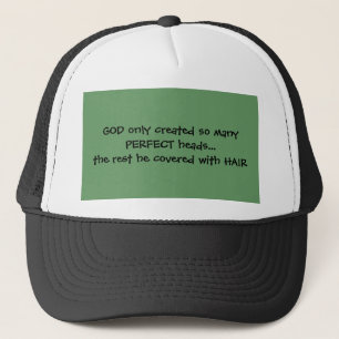 Camionero Gorra perfecto de las cabezas