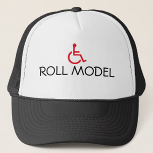 Camionero Gorra perjudicado silla de ruedas modelo del
