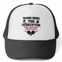 Gorra Personalizada de Pickleball El Disruptor