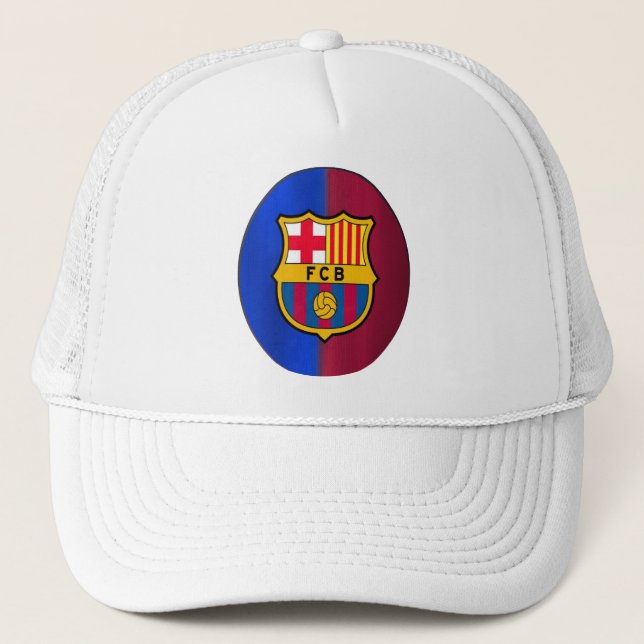 Camionero Gorra personalizada del FC Barcelona – Gorra de fa (Anverso)