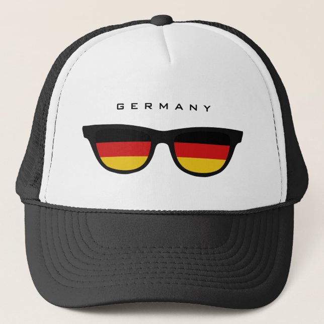 Camionero Gorra personalizado de Alemania Shades (Anverso)