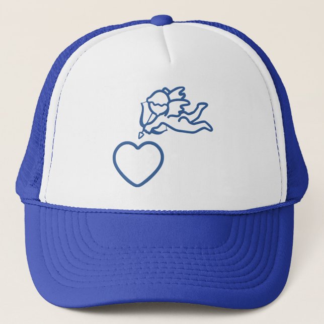 Camionero Gorra personalizado de Cupid Strikes (Anverso)