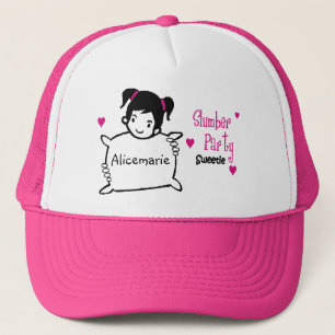 Camionero Gorra personalizado de la fiesta de pijamas