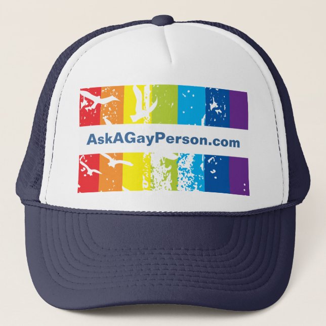 Camionero Gorra - Plantilla de tema gay (Anverso)