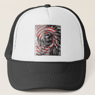 Camionero Gorra Principal de la India Americana