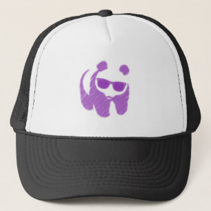 Camionero Gorra púrpura de la panda