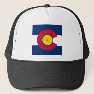 Camionero Gorra que monta en bicicleta de Colorado