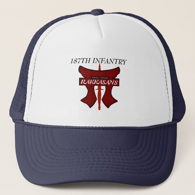 CAMIONERO GORRA RAKASANS DE 187ª INFANTRÍA (Anverso)