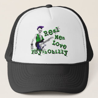 Camionero Gorra real de Psychobilly del amor de los hombres