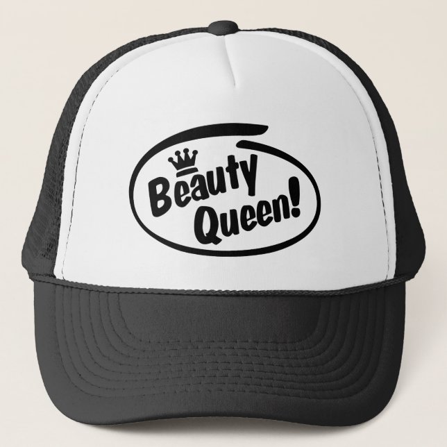 Camionero Gorra Reina de belleza (Anverso)