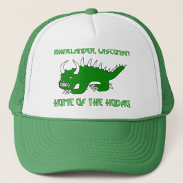 Camionero Gorra retro de Hodag - de Rhinelander Hodag