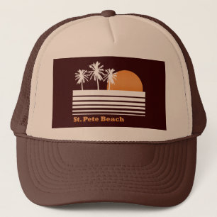 Camionero Gorra retro de la playa del St Pete