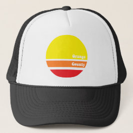 Camionero Gorra retro del Condado de Orange