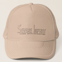 Gorra severo de Tucker de la impresión, oro