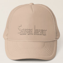 Camionero Gorra severo de Tucker de la impresión, oro