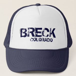 Camionero Gorra simple de los azules marinos de Breckenridge