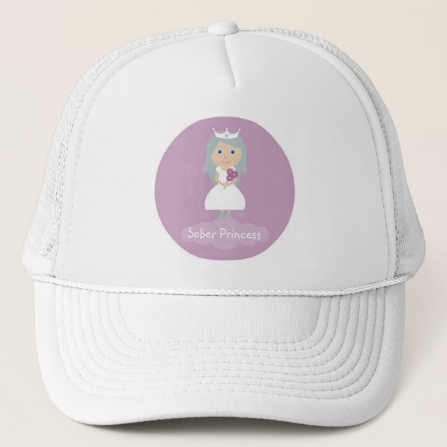 Camionero Gorra sobrio de la princesa (Anverso)