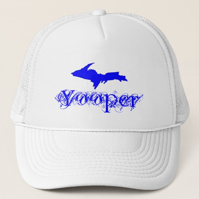 Camionero GORRA superior de la península del ~ YOOPER del (Anverso)