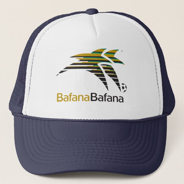 Camionero Gorra surafricano del fútbol del fútbol de Bafana (Anverso)