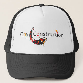 Camionero Gorra tímido de la construcción