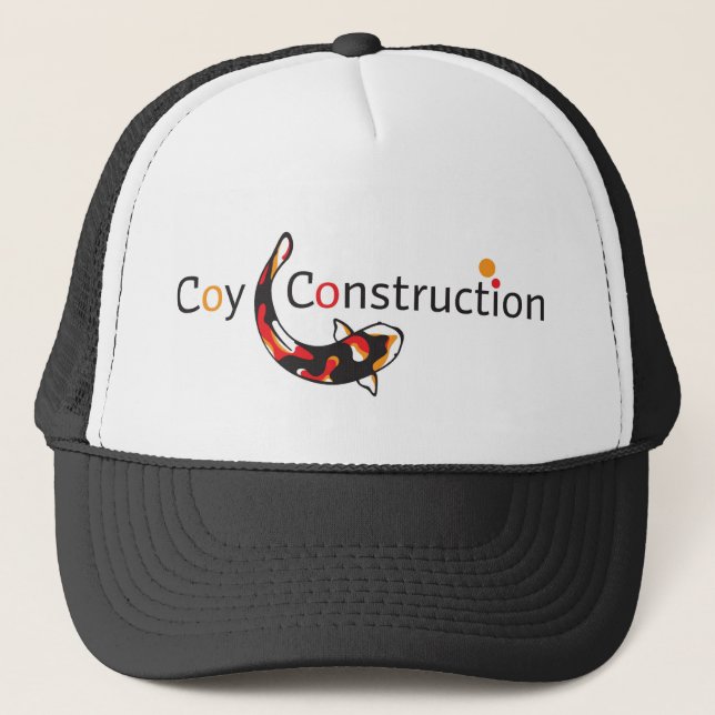 Camionero Gorra tímido de la construcción (Anverso)