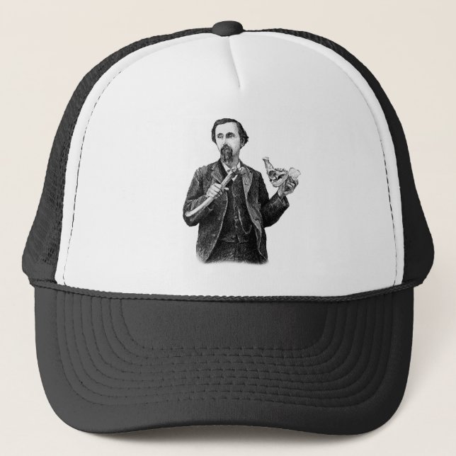 Camionero Gorra tradicional de la osteopatía (Anverso)