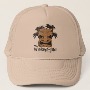 Camionero Gorra travieso de la barra de Tiki