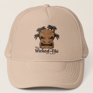 Camionero Gorra travieso de la barra de Tiki