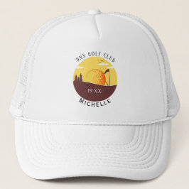 Camionero Gorra Trucker Clásica con Nombre de Palo de Golf P