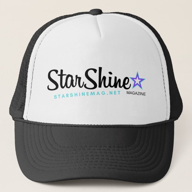 Camionero Gorra Trucker con Logo de Revista StarShine (Anverso)