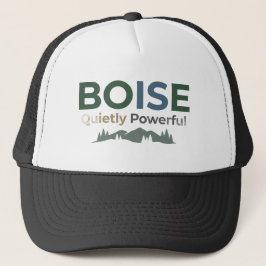 Camionero Gorra Trucker con Parche de Cuero Personalizado de