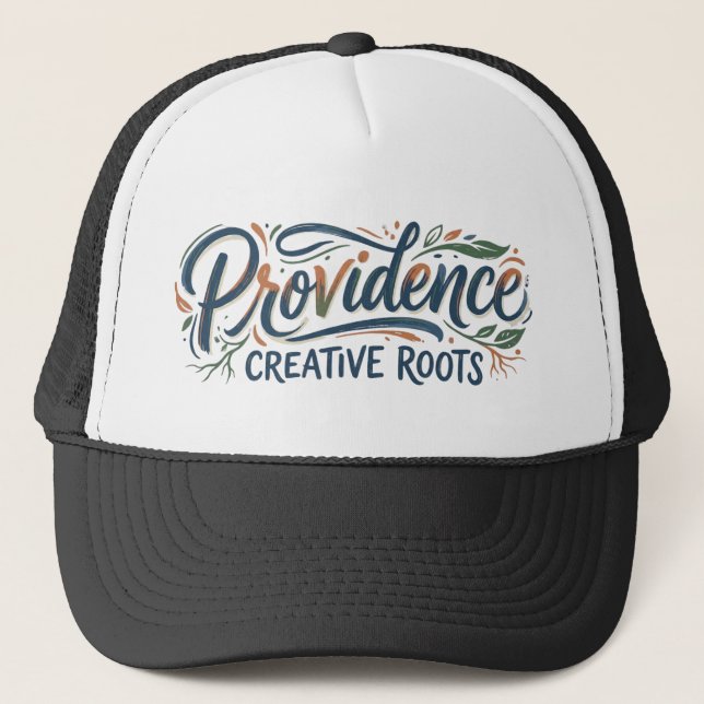 Camionero Gorra Trucker con Parche de Cuero Personalizado Pr (Anverso)