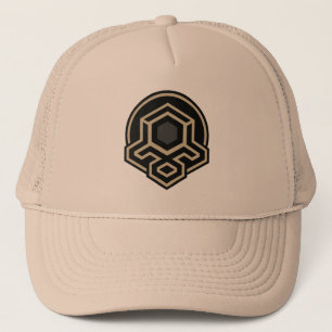 Camionero Gorra Trucker de Arte Avanzado Simétrico 3D