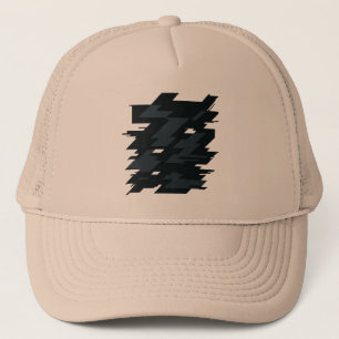 Camionero Gorra Trucker de Arte Glitch