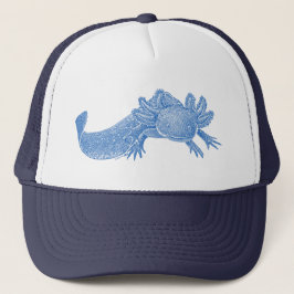 Camionero Gorra Trucker de Axolotl - AZUL