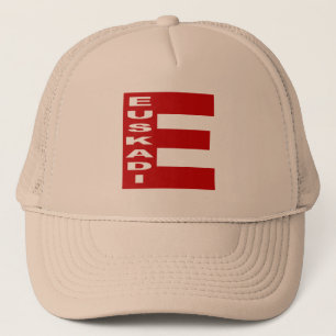 Camionero Gorra Trucker de color caqui EUSKADI