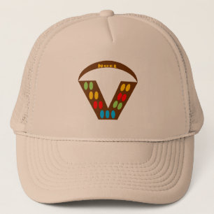 Camionero Gorra Trucker de color caqui NOEL CHOCOLAT BONBONS