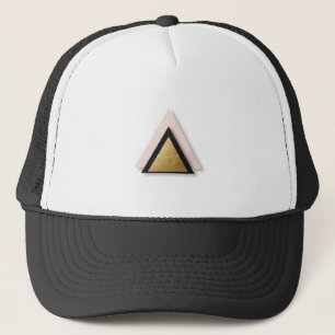 Camionero Gorra Trucker de Triángulo Geométrico Moderno – Mi
