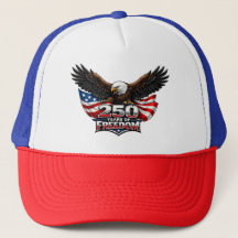 Gorra Trucker Día de la Independencia 250º Águila