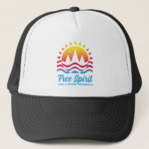 Camionero Gorra Trucker Espíritu Libre Más Allá de Fronteras