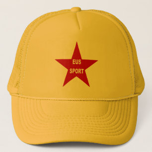 Camionero Gorra trucker yema de huevo ESTRELLA EUSKADI